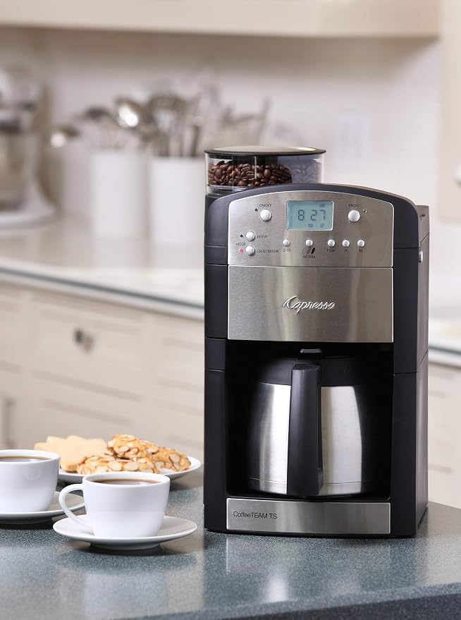 Capresso 465 CoffeeTeam TS 10-Cup Digital Coffeemaker - Image 3