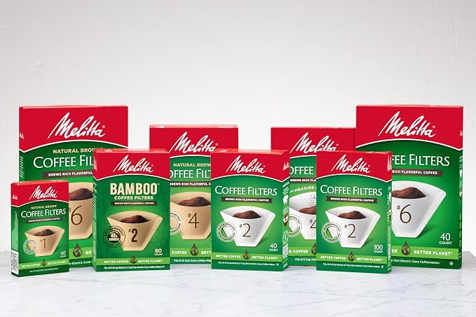 Melitta #4 Unbleached Coffee Filters, Natural Brown, Flavor Enhancing Coffee - Image 7