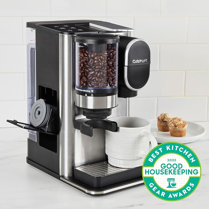 Cuisinart Single-Serve Coffee Maker + Coffee Grinder - Image 2