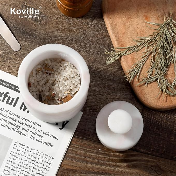 Koville Marble Salt Cellar - Image 6