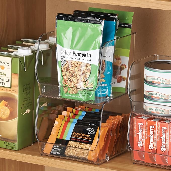 iDesign Stackable Open-Front Storage Bin - Image 3