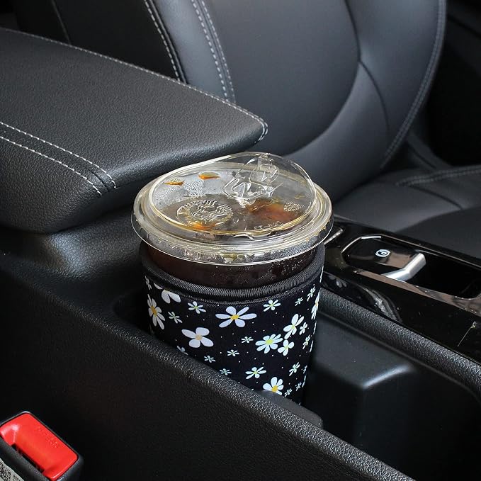 3 Pack Reusable Iced Coffee Sleeves - Image 3