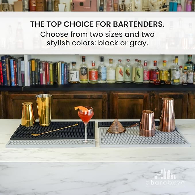 A Bar Above Heavy Duty Bar Mat, Food Safe Silicone Mat, Bar Mats - Image 6