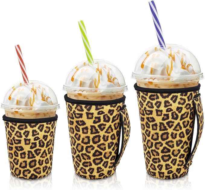 Iced Coffee Sleeve Insulator Sleeves by AJLTPA