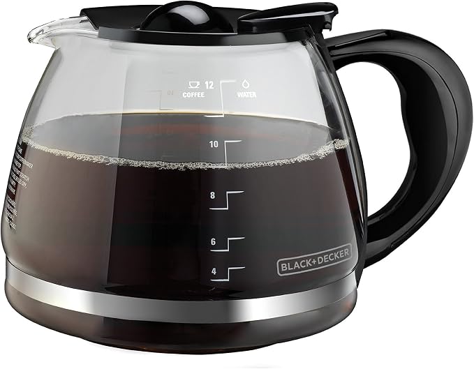 Black+Decker GC3100B TC1200B 12-Cup Replacement Carafe - Image 8