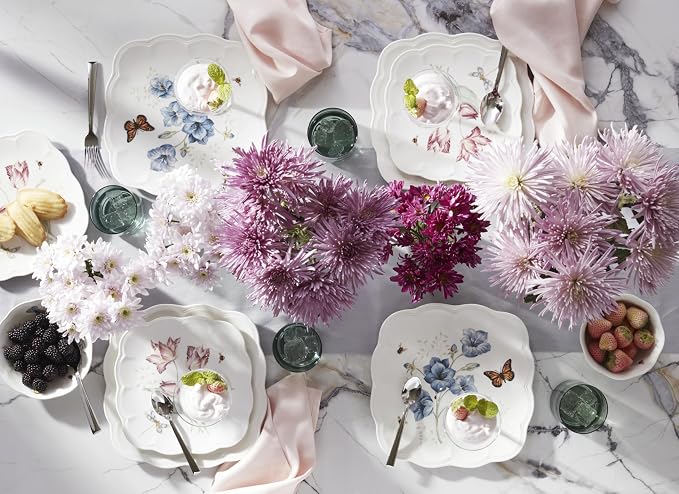 Lenox 792566 Butterfly Meadow 4-Piece Rice Bowl Set - Image 5