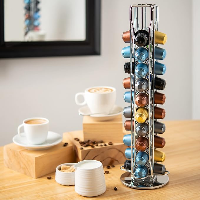 Mixpresso Capsule Spinning Carousel Holder I 360 Degree Rotatable Coffee - Image 5