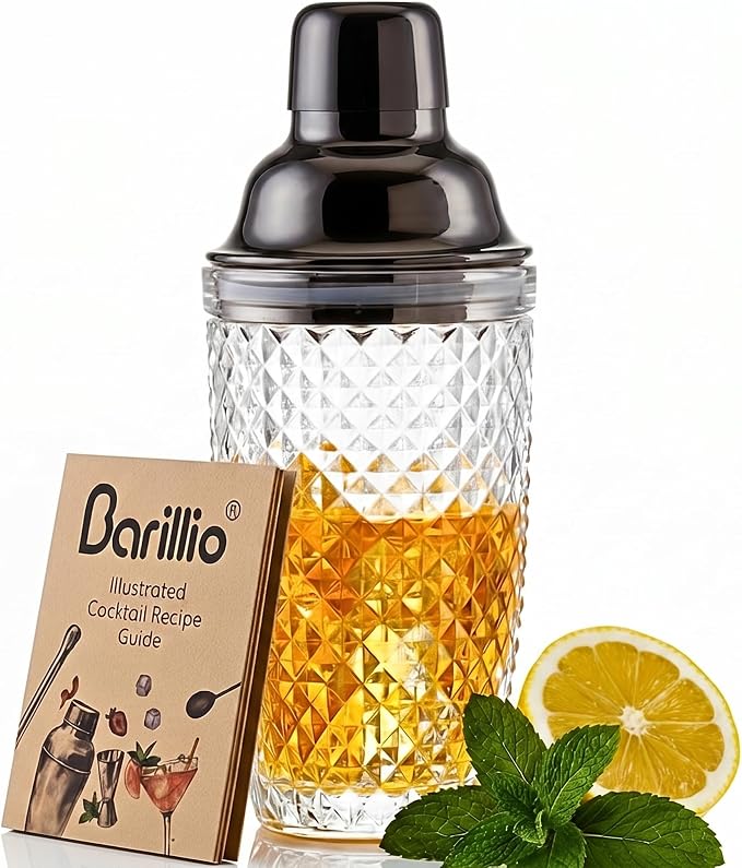 Barillio 14 oz Glass Cocktail Shaker by Barillio