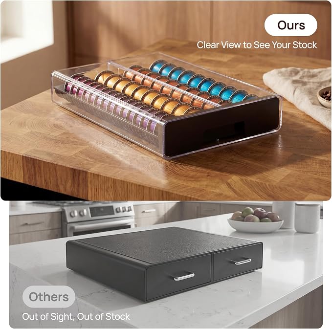 Vtopmart Coffee Pod Drawer Organizer - Image 6