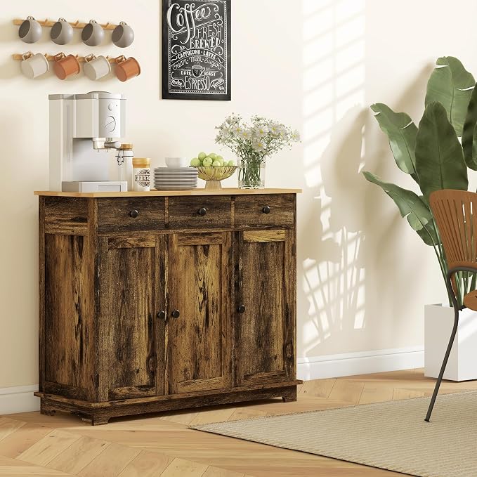 HOMCOM Sideboard Buffet Cabinet - Image 8