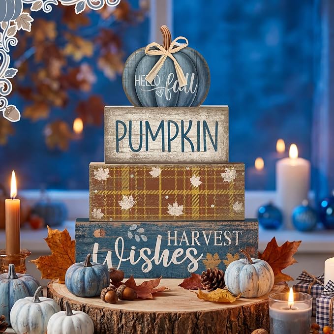Lineshading 4 Pcs Fall Decoration - Image 2