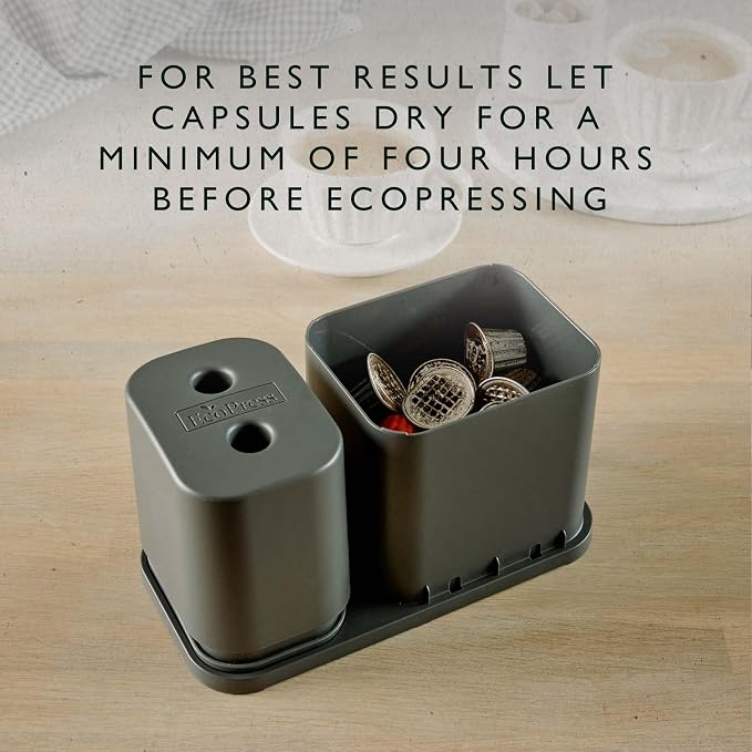 Dualit EcoPress Duo Max Aluminium Coffee Capsule Recycling Tool Premium Eco - Image 4