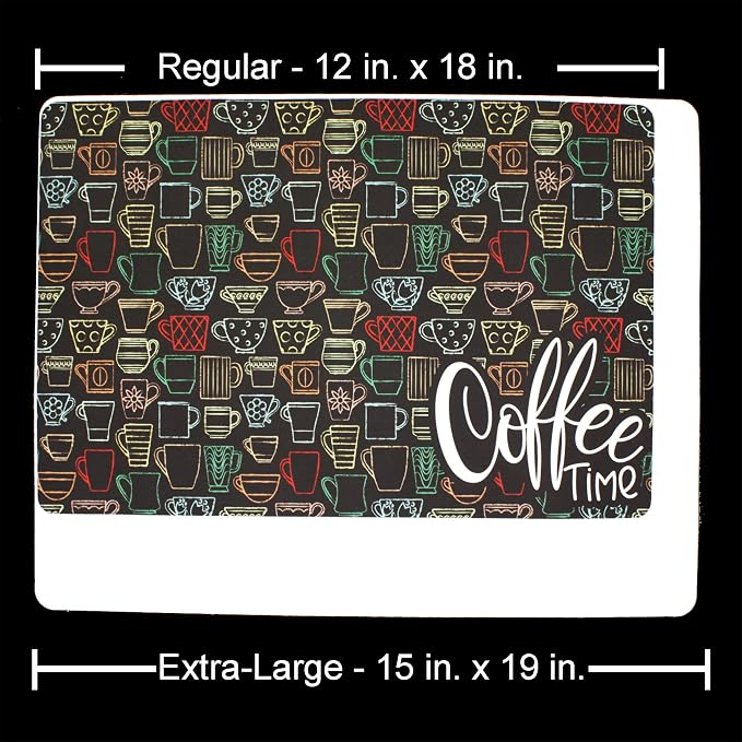Chalkboard Style Placemat for your Coffee Maker or Espresso Machine - Image 4