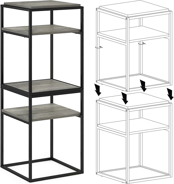 Furinno Simplistic End Side Night Stand/Bedside Table by Furinno-FitsYourSpaceFitsYourBudget