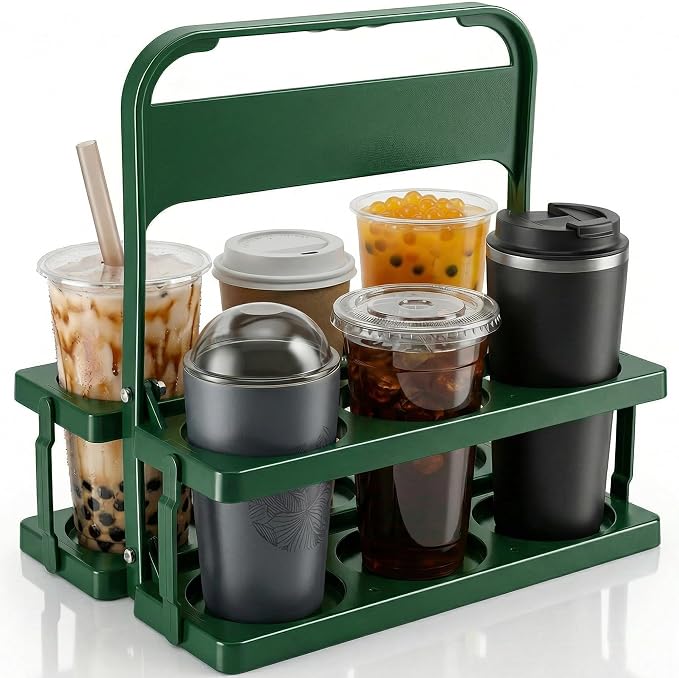 6 Cup Drink Carrier for Delivery by BEABOO