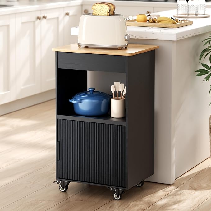 Oransail Kitchen Island Cart, Rolling Kitchen Island on Wheels by Unknown