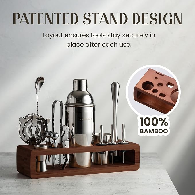 Modern Mixology Pro-Graded Cocktail Shaker Set - Image 5