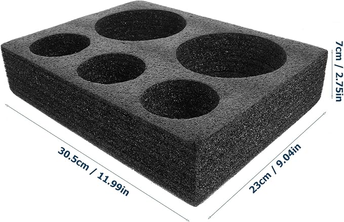 Cup Holder Carrier Foam Tray for Takeout Beverages Milk Tea Coffee Drink - Image 2
