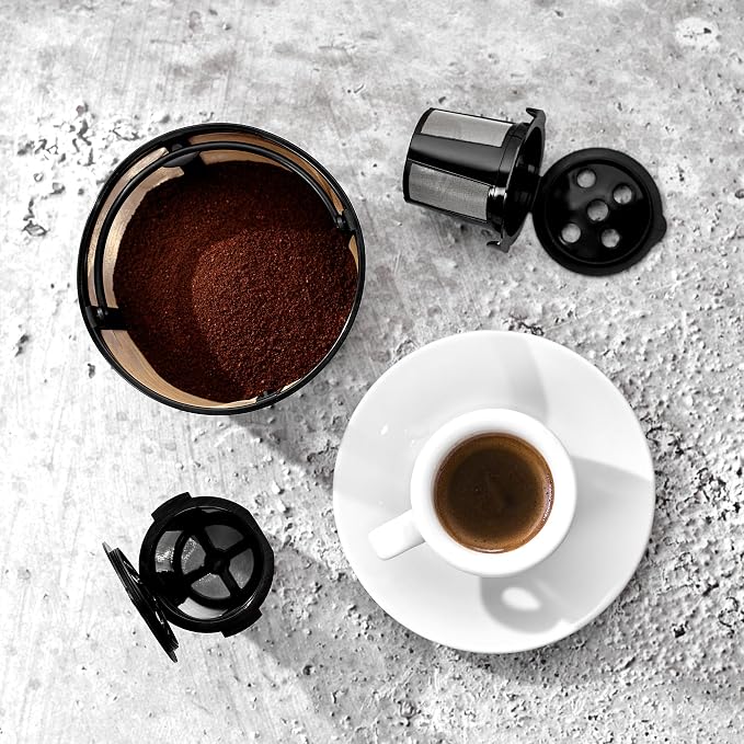 2 Reusable K Cups and Basket Coffee Filter - Image 8