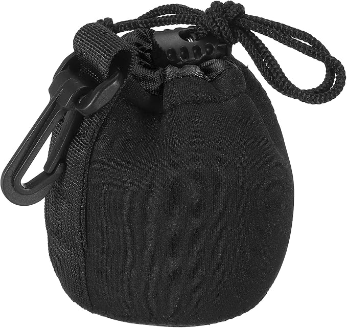PATIKIL Camera Lens Bag, 2.8" IDx3.9 H Drawstring Lens Pouch by PATIKIL
