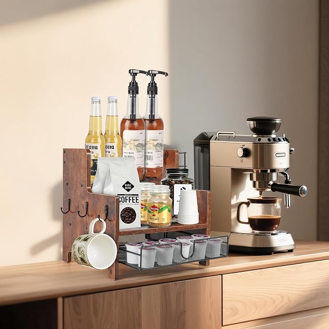 3-Tier Coffee Station Organizer - Image 2
