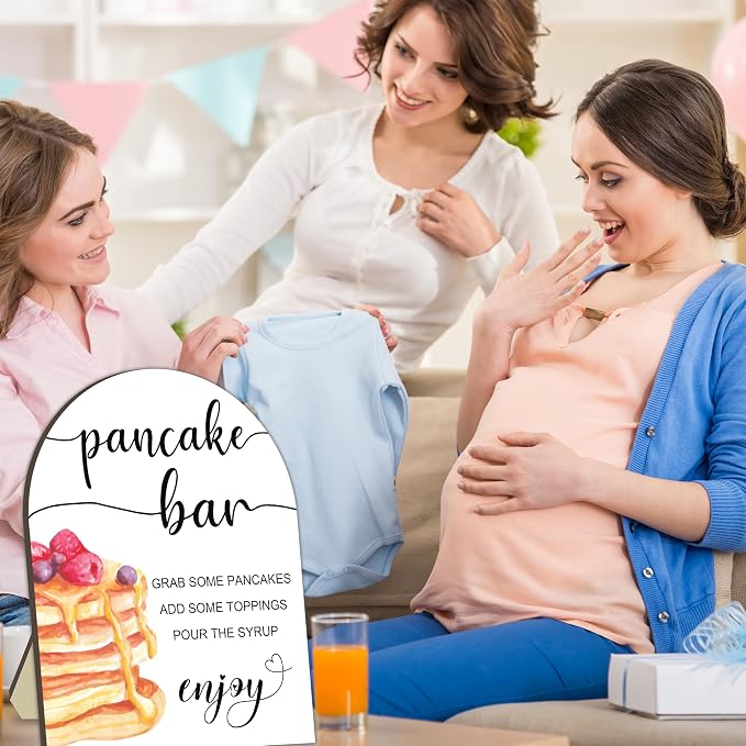 Pancake Bar Sign, Brunch Pancake Bar Recipe Sign - Image 5