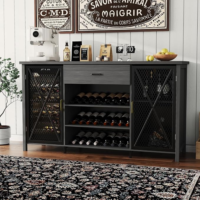 Garvee 71 Inch Coffee Bar Cabinet by Garvee