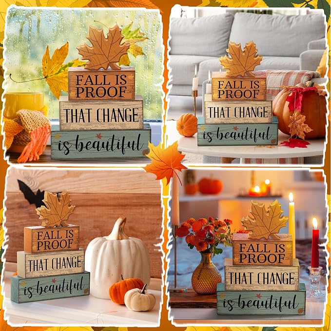 Lineshading 4 Pcs Fall Decoration - Image 4
