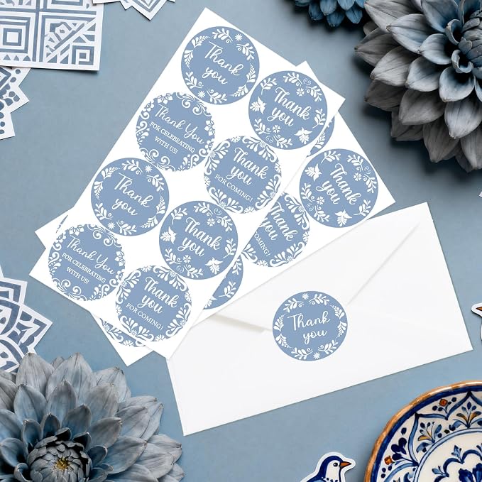 Serencatcher Cielito Lindo Thank You Stickers - Image 2