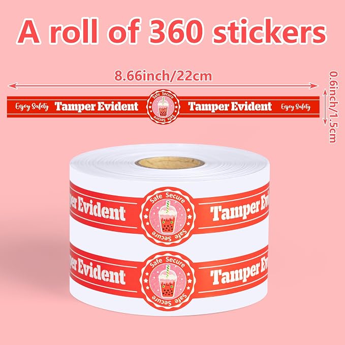 360 Pcs Safe Secure Tamper evident Seals Stickers - Image 7