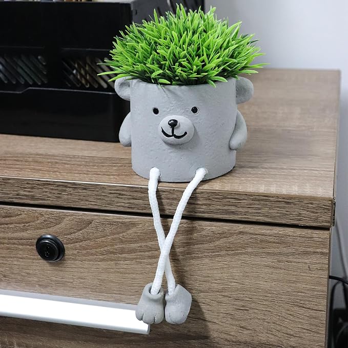 MAKHOT 2pcs Cute Artificial Succlent Plants - Image 4