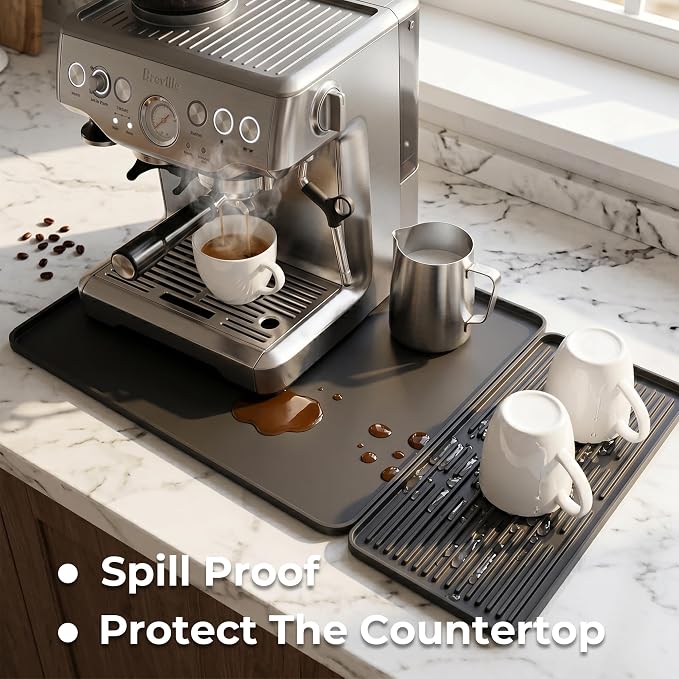 Silicone Coffee Bar Mat 24"x16" - Image 2