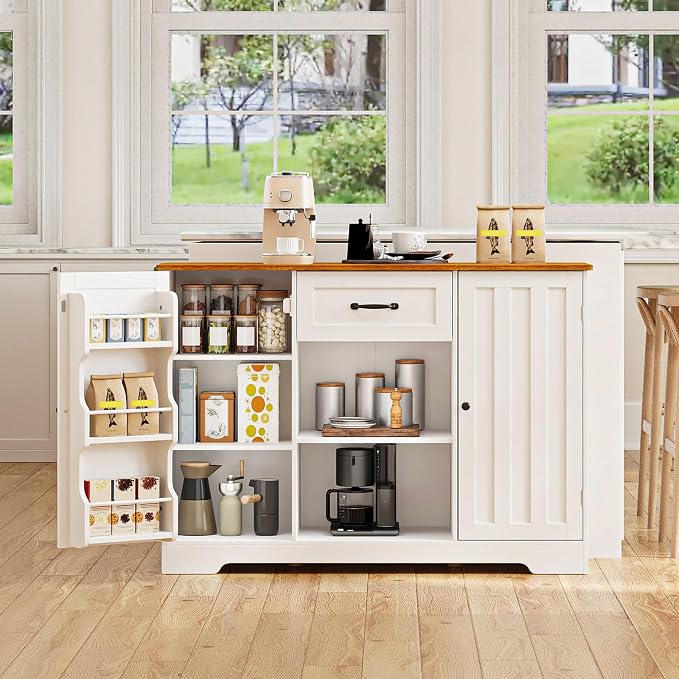 Gizoon 45" Kitchen Sideboard Buffet Cabinet - Image 7