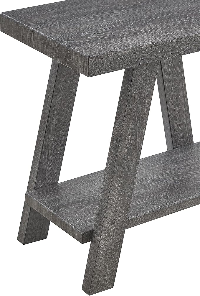Contemporary Gray Side Table - Image 5
