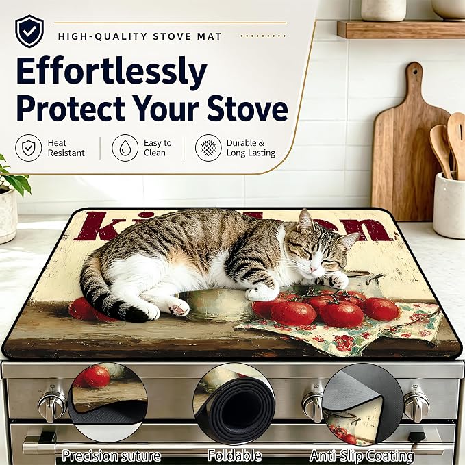 Multi-Design Stove Top Cover for Glass/Electric Stoves, 3-in-1 Counter - Image 5