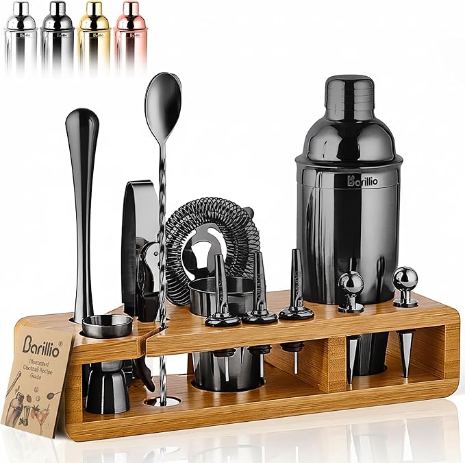 Barillio Black Bartender Kit by Barillio