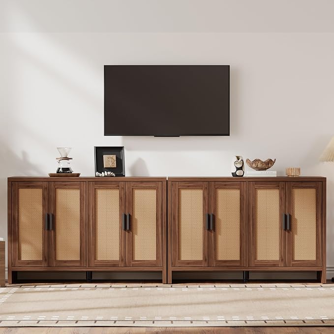 Mericonia Rattan Buffet Cabinet - Image 7