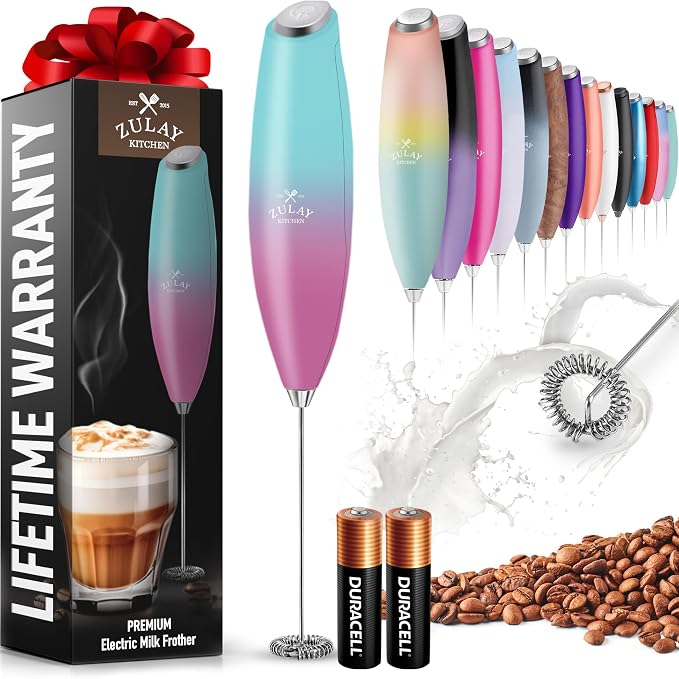 Zulay Powerful Milk Frother for Coffee by ZulayKitchen
