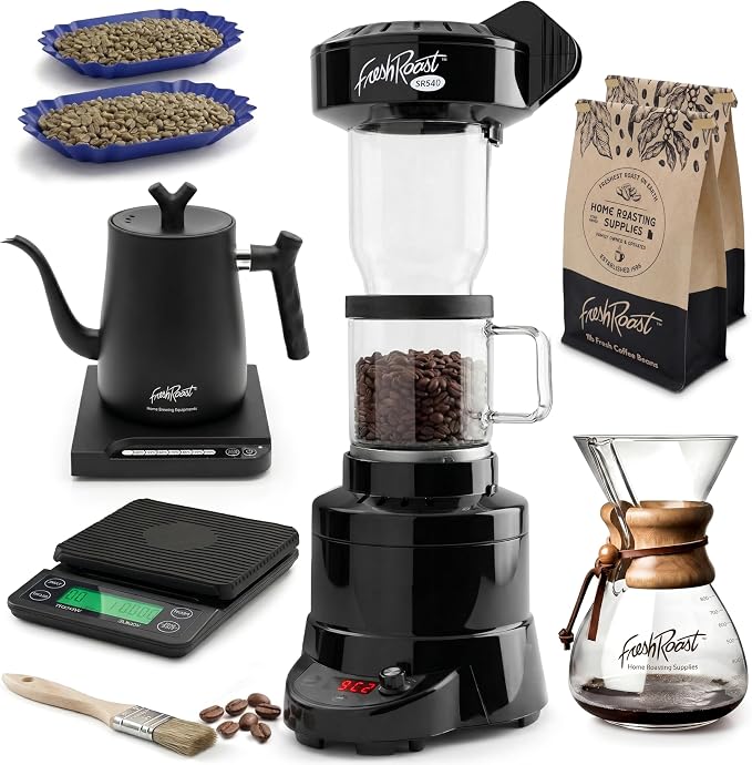 SR540 Coffee Roaster Pour Over Bundle by FreshRoast