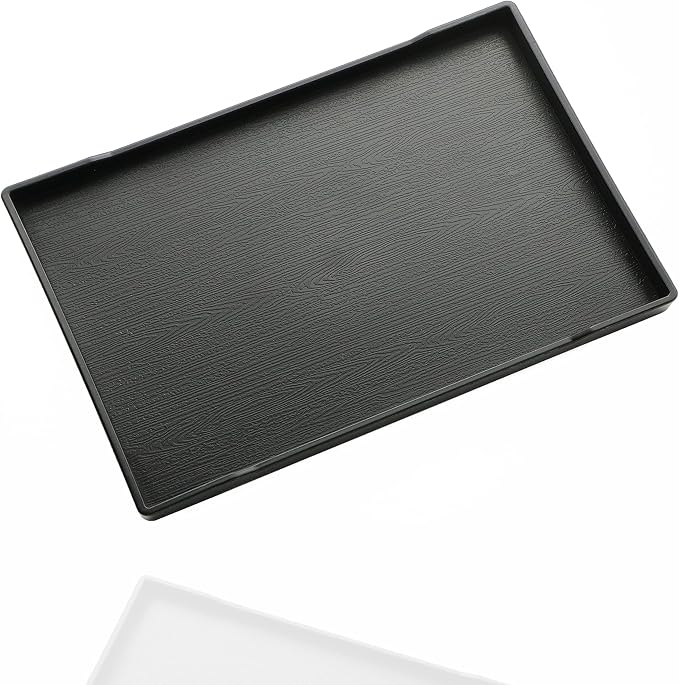 Small Black Serving Tray | for Serving Accessory, Perfume and Display Use. by VCREATC-VCREATEFORCUSTOMER