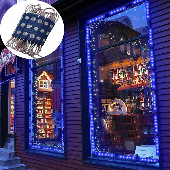Storefront Lights 100PCS LED Module Blue Light - Image 6