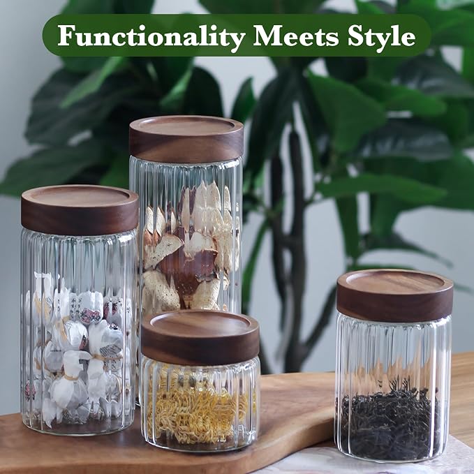 Decorative Borosilicate Glass Jar - Image 6