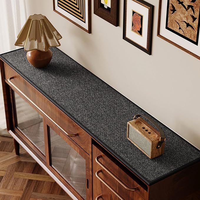 Sideboard Buffet Cabinet Cover, Super Absorbent Mat by Unknown