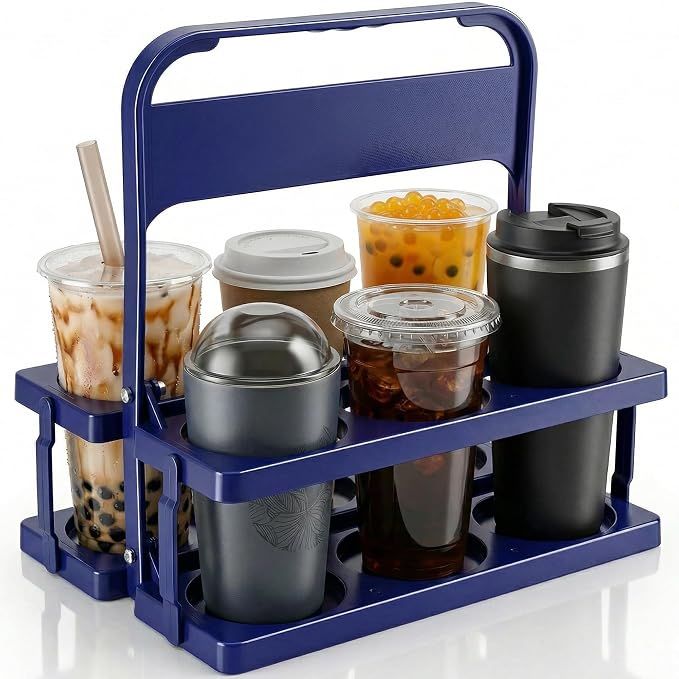 6 Cup Drink Carrier for Delivery by BEABOO
