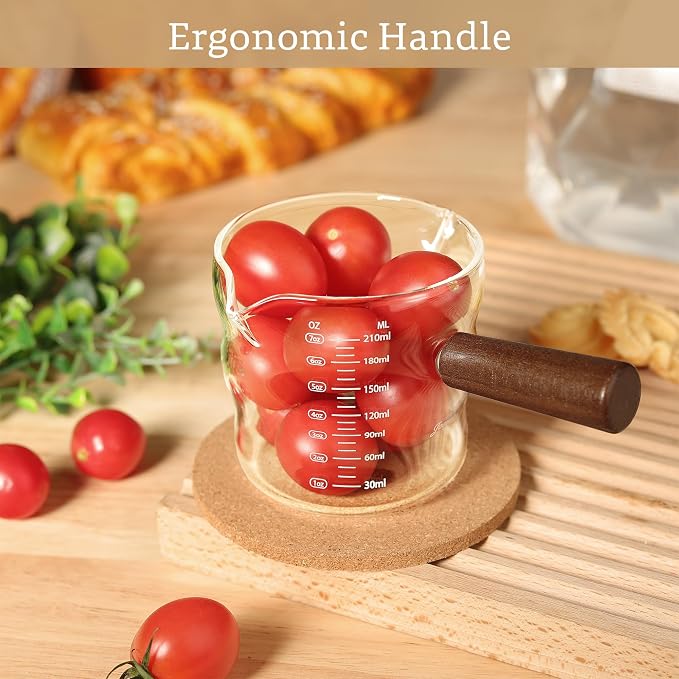 Joeyan Espresso Measuring Cup, Espresso Shot Cups, Glass Measuring Cup - Image 5