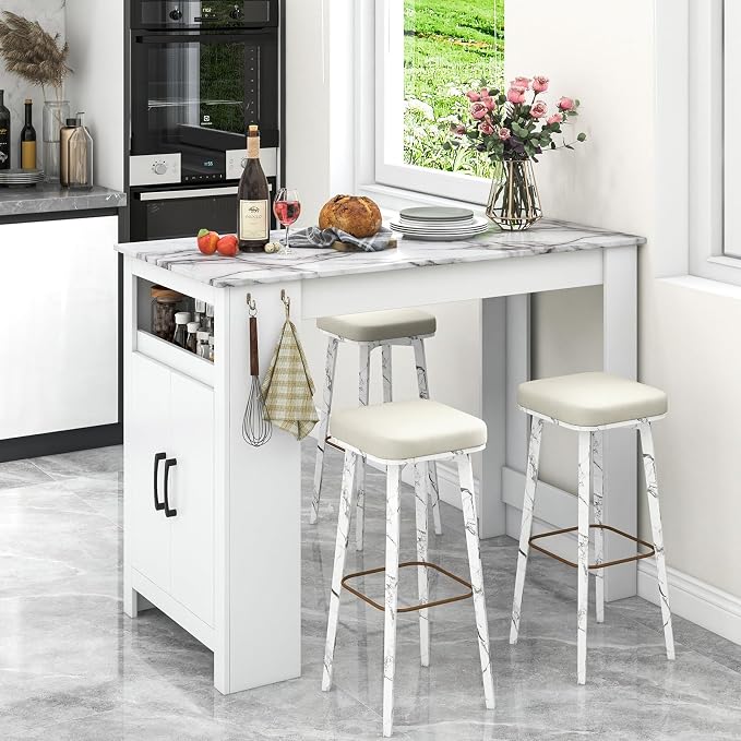 Giantex Counter Height Dining Table - Image 2