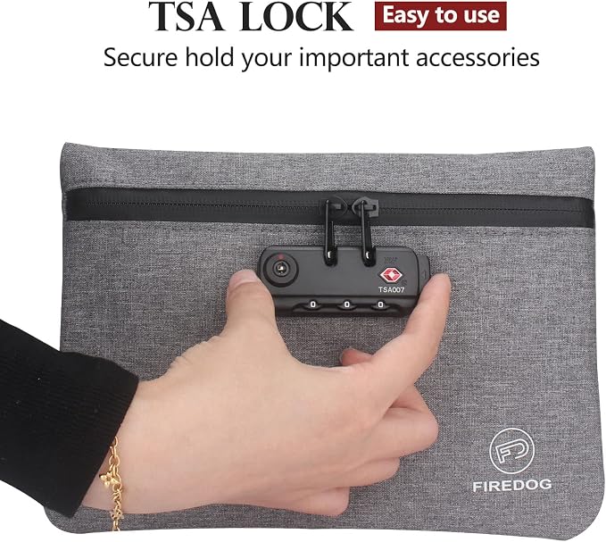 FIREDOG Smell Proof Bags with Combination Lock - Image 5