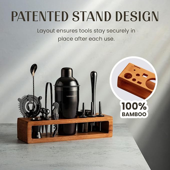 Modern Mixology Pro-Graded Cocktail Shaker Set - Image 5