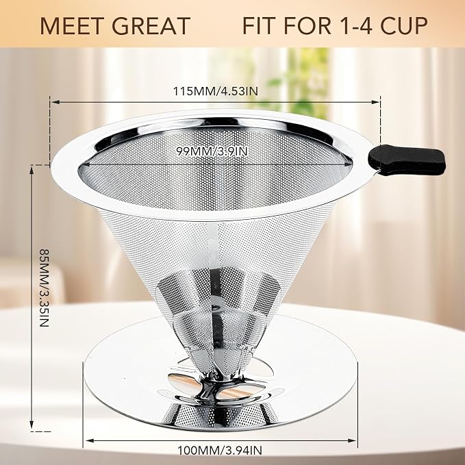 Premium Pour Over Coffee Dripper - Image 2