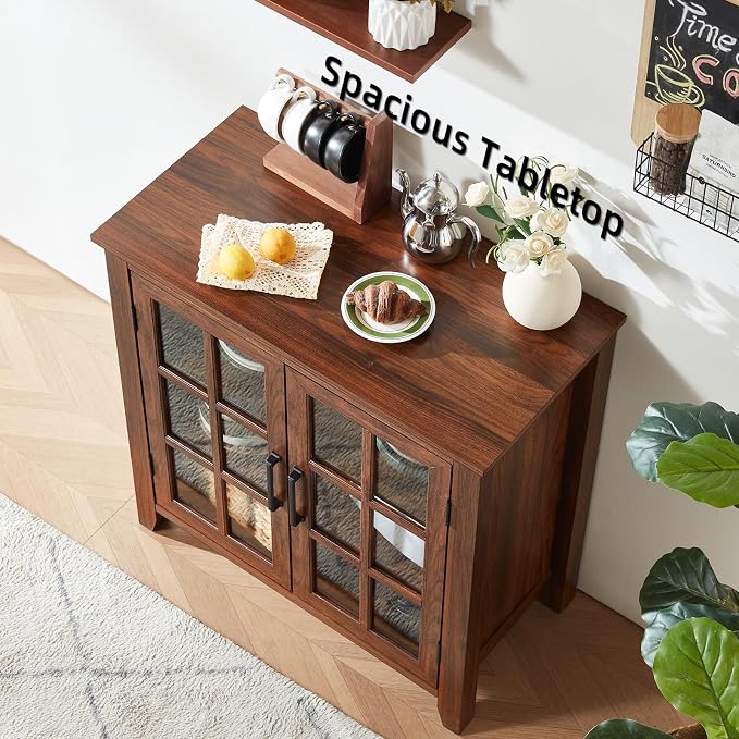 Joaxswe Large Sideboard Buffet Cabinet - Image 4